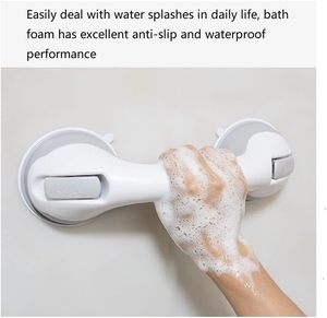 Barre de maintien de sécurité <span class=keywords><strong>pour</strong></span> salle de bain et douche à double verrouillage Super Grip, ventouse en plastique, capacité 100 kg, équipement de sécurité robuste <span class=keywords><strong>pour</strong></span> salle de bain - Product Image 5