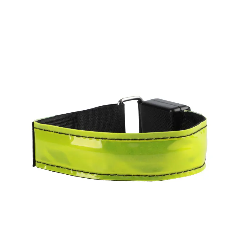USB Rechargeable LED Luminous Night Running Armband Bracelet Night Reflective Safety Belt Outdoor Sports Luminous Arm Band