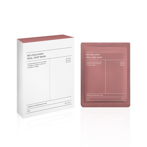 Masque facial bio-collagène sans logo, anti-âge, raffermissant, anti-rides, éclaircissant, atténue les ridules, en forme de feuille, soin de la peau pour le visage et le corps - Product Image 2