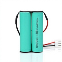 Paket Baterai Lithium 18650 7.4V untuk Elektronik Konsumen, Penggunaan Luar Ruangan, 5C, Dapat Diisi Ulang, Buatan China, Suhu Operasi 0-60C