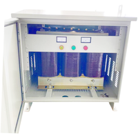 Transformateur d'isolement triphasé à sec 40KVA 50KW 380V vers 230V/240V à bobinage multiple CE pour RoHS