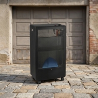 Chauffage infrarouge au propane naturel, brûleur en céramique, haute puissance, chauffage rapide, protection contre le basculement ODS, thermostat réglable, protection contre la surchauffe