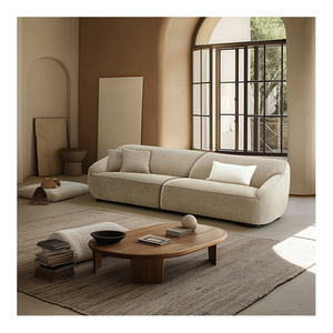 Muebles de sala de estar Conjunto de sofá italiano Tela de tecnología nórdica Forma de L Seccional Algodón Lino Reclinable <span class=keywords><strong>Chaise</strong></span> <span class=keywords><strong>Longue</strong></span> Sofás - Product Image 4