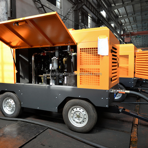 Kaishan 570cfm 12 bar Diesel-Powered Portable Screw Air Compressor - High-Efficiency for Digging <strong>Mining</strong>, Construction - Product Image 5
