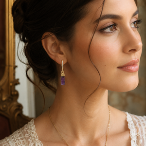 Orecchini in Stile Vintage Naturale per Donne, Accessori per Orecchie Semplici e alla Moda per Uso Quotidiano - Product Image 5