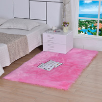 Grand tapis d'appoint luxueux et moelleux en polyester imprimé à la machine pour salon, tapis moelleux pour la maison, tapis de salon