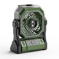 Ventilateur de table vintage incontournable, mini ventilateur de voiture rechargeable USB, rafraîchisseur d'air