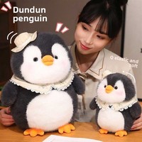 Peluche Super Douce Petit Pingouin, Rembourrage Coton PP, 25cm-50cm, Cadeau d'Anniversaire Adorable pour Enfants, Vente en Gros à Bas Prix