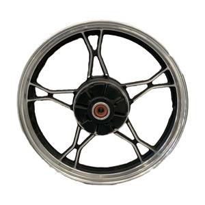 Pièces de <span class=keywords><strong>moto</strong></span> GN125, jantes en alliage de <span class=keywords><strong>moto</strong></span> de haute qualité et durables de 18 pouces, jantes avant et arrière - Product Image 1