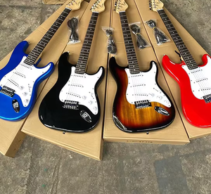 High End L-G1-ST SMIGER Cheap Price Custom <strong>Electric</strong> <strong>Guitar</strong> 22 Frets ST <strong>Guitar</strong> <strong>Set</strong> with Amplifier - Product Image 1