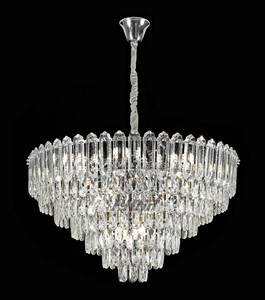 โคมไฟระย้าแก้วทรงกลม LED โคมไฟระย้าแก้วสำหรับวิลล่าร้านอาหาร - Product Image 1