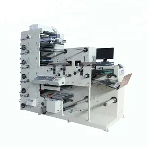 CE 1-6colours自动柔性印刷机头价格彩喷柔性印刷机价格-印度