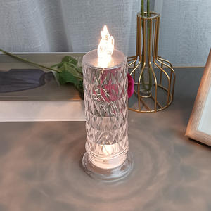 <span class=keywords><strong>Bougie</strong></span> de fête atmosphère romantique cimetière de diamants clairs bougies de batterie LED <span class=keywords><strong>pour</strong></span> cadeau - Product Image 4