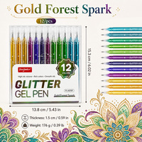 Stylos Make Mistakes Pointe moyenne 0,8 mm 36 couleurs pour effacer les erreurs lors du dessin, de l'écriture et de la planification