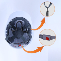 Casque de sécurité ventilé anti-écrasement pour chantier de construction, en stock, pour les industries de l'ingénierie, de la foresterie, de l'industrie et des mines