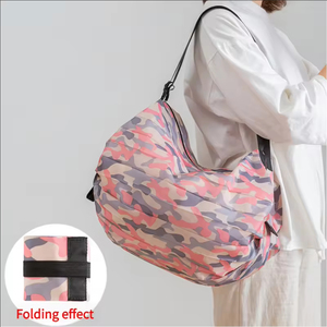 Top Fashion Custom Logo Travel <strong>Essentials</strong> Polyester Nylon <strong>Duffle</strong> Waterproof Personalized Travel <strong>Bags</strong> - Product Image 3