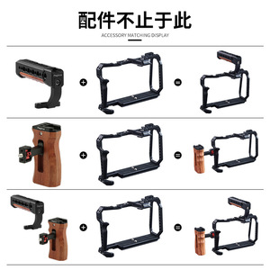 เคสกล้อง Poyinco BMPCC6KPRO ทำจากอลูมิเนียมอัลลอยแบบพกพา ครอบคลุมทุกด้าน สำหรับ Blackmagic - Product Image 4