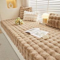 Tapis en fausse fourrure de lapin à bulles, couleur personnalisée, salon, tapis en fausse fourrure de lapin, tapis moelleux, tapis de maison