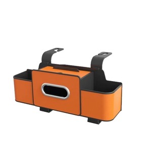 Back <b>Seat</b> Organizer Multi Functional <b>Storage</b> Box With Cup Holder Plastic Modern Car Organizers For Vehicle Interior Hermes - Product Image 5