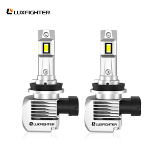 LUXFIGHTER <span class=keywords><strong>Lampadina</strong></span> <span class=keywords><strong>LED</strong></span> per Fari Auto Super Luminosa 100W 8000LM <span class=keywords><strong>H4</strong></span> H7 H11 9005 9006 9012, Compatibilità Universale 6500K, Abbaglianti/Anabbaglianti - Product Image 4