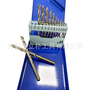 Mr Drill Twist Drill Bit Set 13 21 29 Pcm 35 Imperial Cobalt Gold Finish Metal Drilling - Product Image 2
