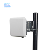 20M longue portée intégré Weigand rfid uhf lecteur avec 12dbi uhf rfid antenne pour système de stationnement