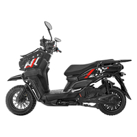 Scooter Eléctrico Ligero y Moderno para Mujeres y Hombres, Scooter Eléctrico Portátil de 60V con Pedal Antideslizante