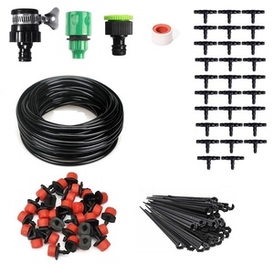 Kit Completo di <span class=keywords><strong>Irrigazione</strong></span> <span class=keywords><strong>a</strong></span> <span class=keywords><strong>Goccia</strong></span> per <span class=keywords><strong>Orto</strong></span> e Giardino Sistema di Coltivazione per 30 Piante - Product Image 4