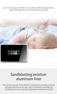 Mini refrigerador usb con batería de 12v CA/CC, refrigerador y congeladores portátiles para coche - Product Image 6