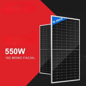 แผงโซลาร์เซลล์แบบโมโนคริสตัลไลน์กำลังไฟ 400W-800W คุณภาพสูง พร้อมกระจกกันแสงสะท้อน สำหรับโซลูชันพลังงานแสงอาทิตย์สำหรับที่อยู่อาศัยและอุตสาหกรรม - Product Image 1