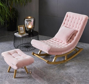 <strong>Rocking</strong> <strong>Chair</strong> <strong>Antique</strong> Wood Reclining Home <strong>Rocking</strong> Lounge <strong>Chair</strong> Wooden Inner Round Lounge <strong>Chair</strong> - Product Image 2