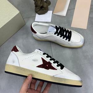 Chaussures de marche légères et tendance pour hommes, en cuir véritable de designer, blanches, en duvet d'oie, antidérapantes, confortables, à lacets - Product Image 3