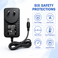 Adaptateur secteur 5V 1A 5W AC/DC, alimentation à découpage pour prise murale, 5V1000mA haute stabilité, broches personnalisables pour appareils intelligents