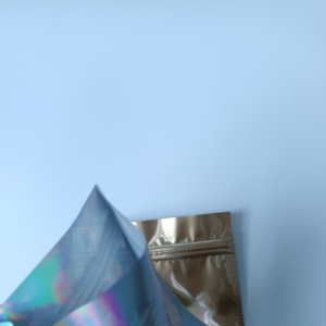 透明<span class=keywords><strong>CPP</strong></span>拉链袋铝箔自粘全息袋手柄用于卫生纸卫生棉条包装 - Product Image 5