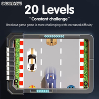 Jeu de société de course pour enfants, jouet de simulation de conduite de voiture avec volant, lumières et musique