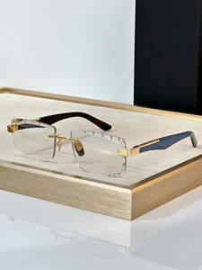 Monture de Lunettes Optiques de Luxe Designer 2025 en Acétate Métallique, Lunettes de Lecture Multisports Sans Monture à Coupe Diamant pour Femmes et Hommes - Product Image 4