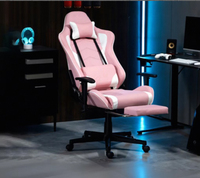 Kursi E-sports Komputer Kantor Rumah Warnet dengan Rangka Logam, Fitur Rebah, Angkat, dan Putar