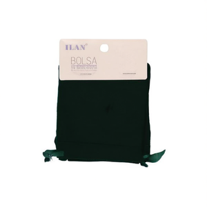 Borsa in Velluto Ilan 7x9 Cm Verde Scuro 2 Pezzi - Product Image 1