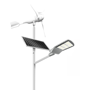 High Brightness IP67 <b>LED</b> 8m 60w Wind Solar Hybrid Street <b>Light</b> for Road - Product Image 1