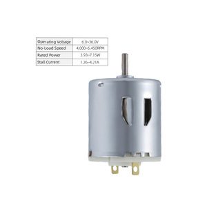 Motores Micro PMDC PrimoPal de 4000~6450 rpm, 30 voltios, 6~36 V, Motor <span class=keywords><strong>El</strong></span>éctrico de CC con Imán Permanente y Mini Escobillas de Carbón para Máquinas Expendedoras - Product Image 1
