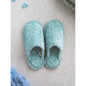 Menta Bit oro modello casa per pantofole 240 ~ 260 mm zoccolo per soggiorno conversazione confortevole - Product Image 1