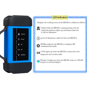 24V X431 HD3 para Camiones de Trabajo Pesado con Adaptadores OBD para Pro V V+ - Product Image 6