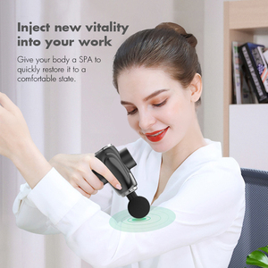 Custom Logo High Speed Deep Tissue 8 <b>Head</b> Portable <b>Massage</b> Gun for muscle relaxation - Product Image 2