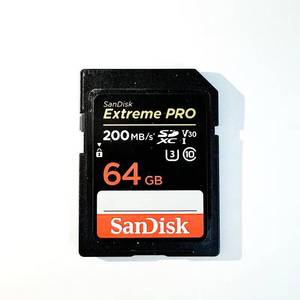การ์ดหน่วยความจำ SanDisk Extreme Pro 4K V30 UHS-II ความเร็วสูง 200MB/s U3 ขนาด 32GB 64GB 128GB 256GB - Product Image 4