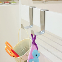 Porte-manteau et porte-serviettes en acier inoxydable pour l'organisation de la chambre, de la cuisine et de la salle de bain