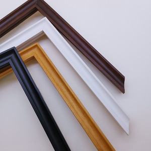 B2222 Wooden Molding 22x22mm Grooved Pine <b>Frame</b> Trim For Indoor Photo <b>Frames</b> Traditional Style Durable - Product Image 3