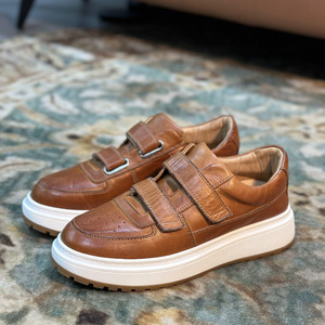 Zapatos Casuales de Negocios para Hombre, de Cuero Genuino, con Suela Gruesa, a la Moda, para Primavera, Verano y Otoño, con Plataforma y Amortiguación - Product Image 6