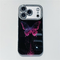 Accessoires de téléphone IMD Blue Butterf.ly, coque personnalisée pour iPhone 17 16 15 14 13 12