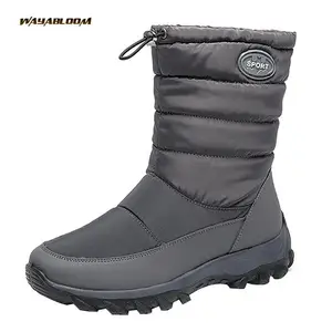 Groothandel Snowboots Dames Winter Pluche Thermische Korte Laarzen Katoen Klassieke Laarzen Eva Volwassen Vrouwen Katoenen Stof Cn; Fuj