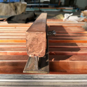 Barres de bus en acier avec tête en cuivre 1000A, fournies par l'usine KOMAY - Product Image 1